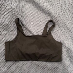 Girlfriend Collective Black Tommy Sports Bra